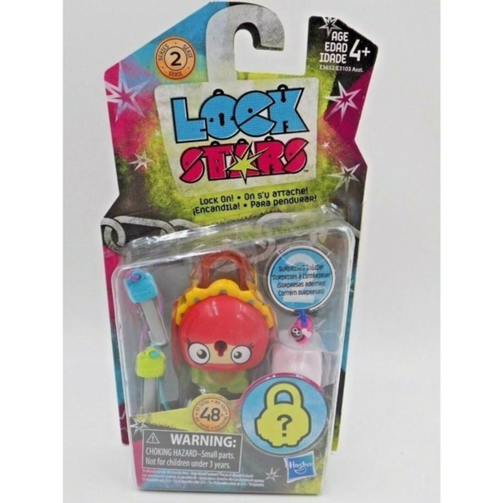 Hasbro Lock Stars Series 2 Red Character Collectible Lock Figure E3652 E3103